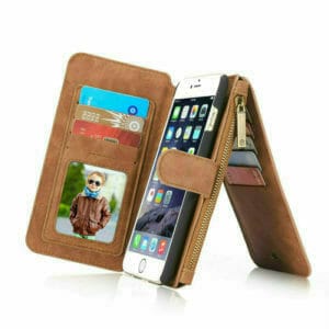 Case Wallet for iPhone 6, 6S, 6 Plus Leather Flip Magnet