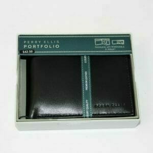 Passcase Removable ID Wallet Black