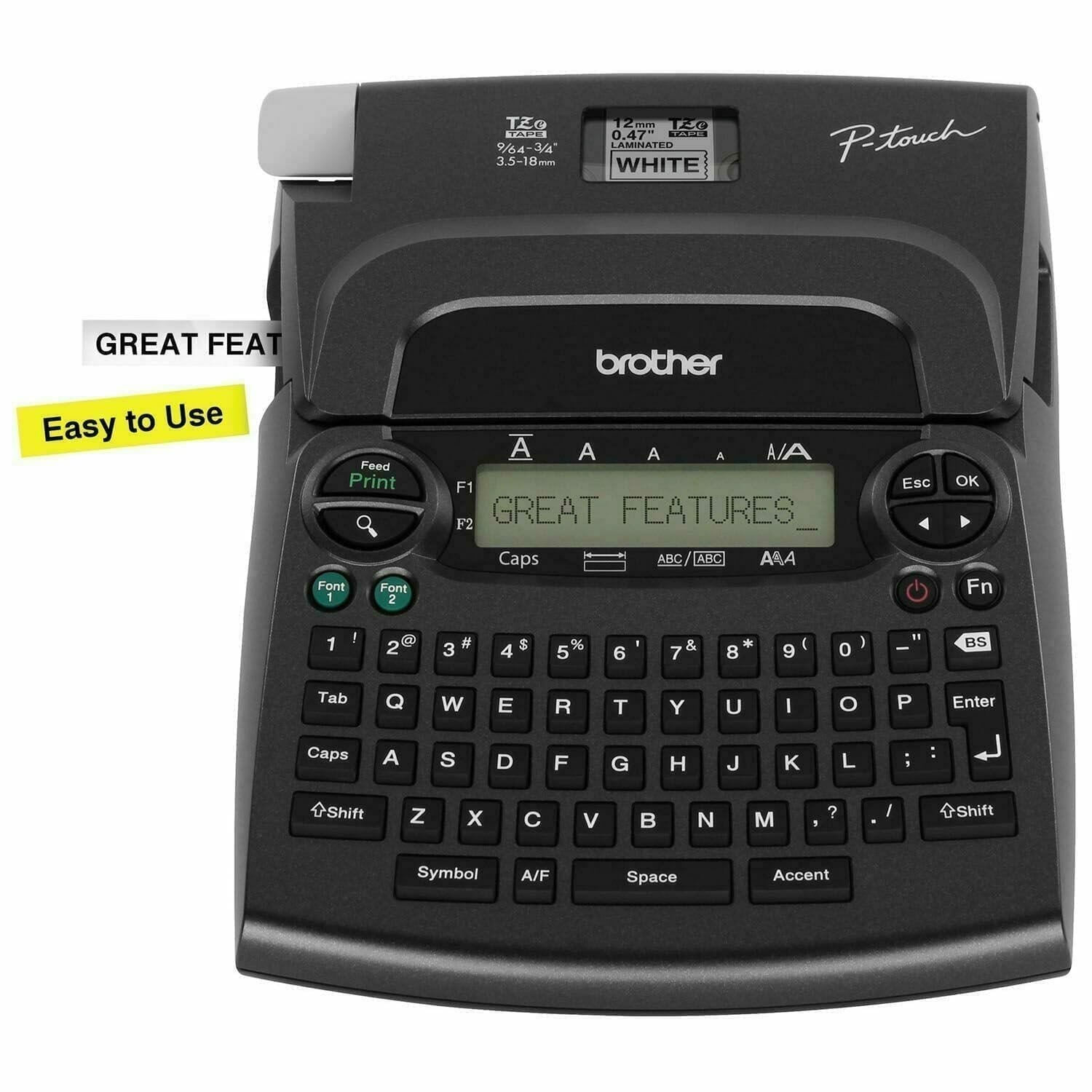 Brother PTouch PTH110 Easy Handheld Label Maker