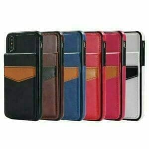 Phone Case For iPhone with Three Card Slots Holder