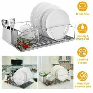 Dish Drying Rack Stainless Steel